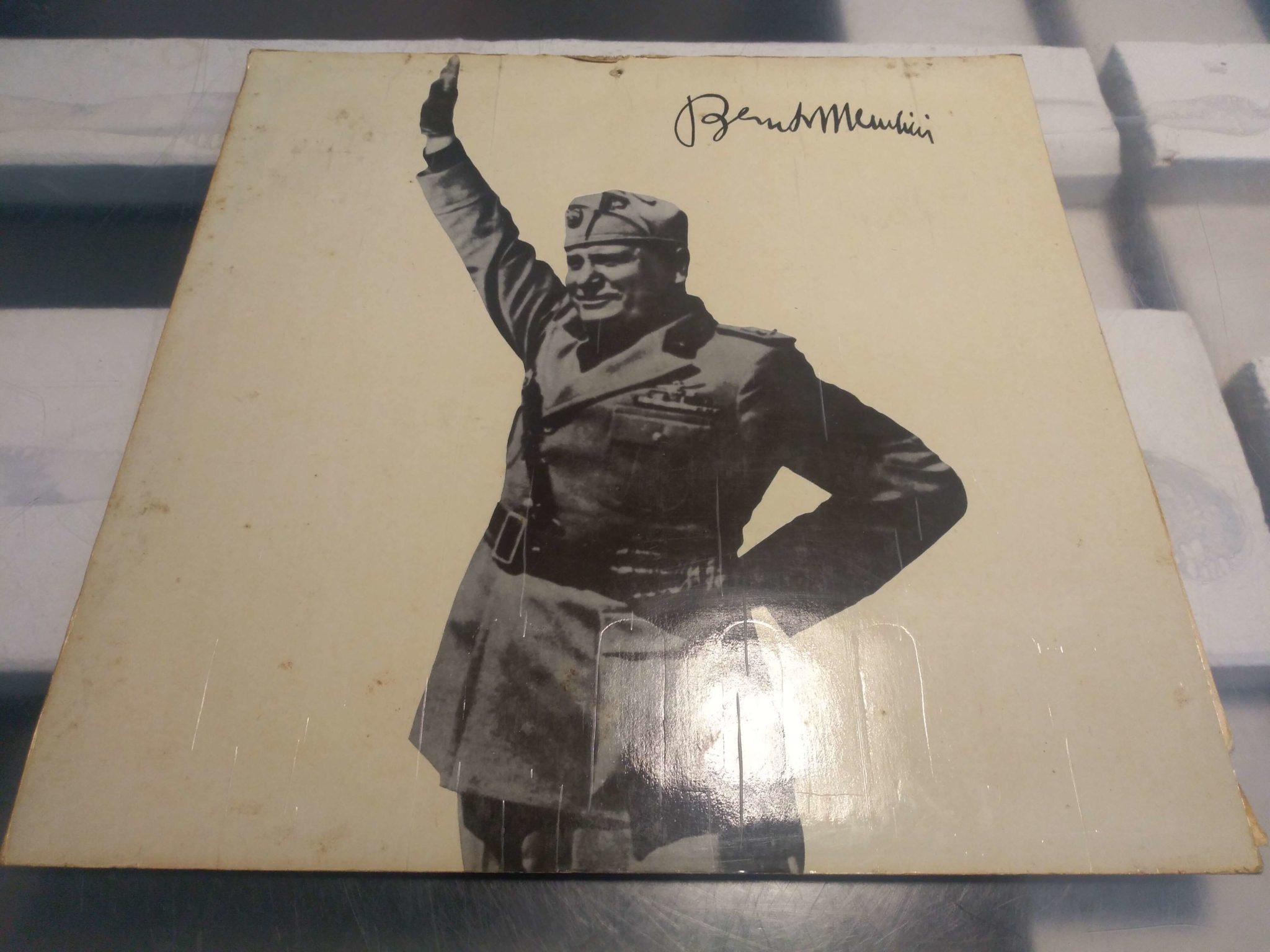 Vinile 33giri Benito Mussolini I Discorsi Vol 4 Cantaluponelsannio